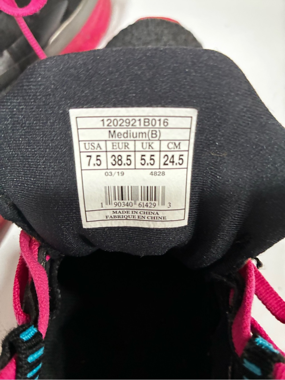 Brooks Ricochet LE Women's Running Shoes Black Pink Yellow Knit - Picture 8 of 9